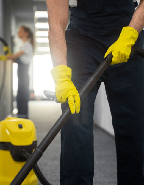 front-view-man-cleaning-indoors